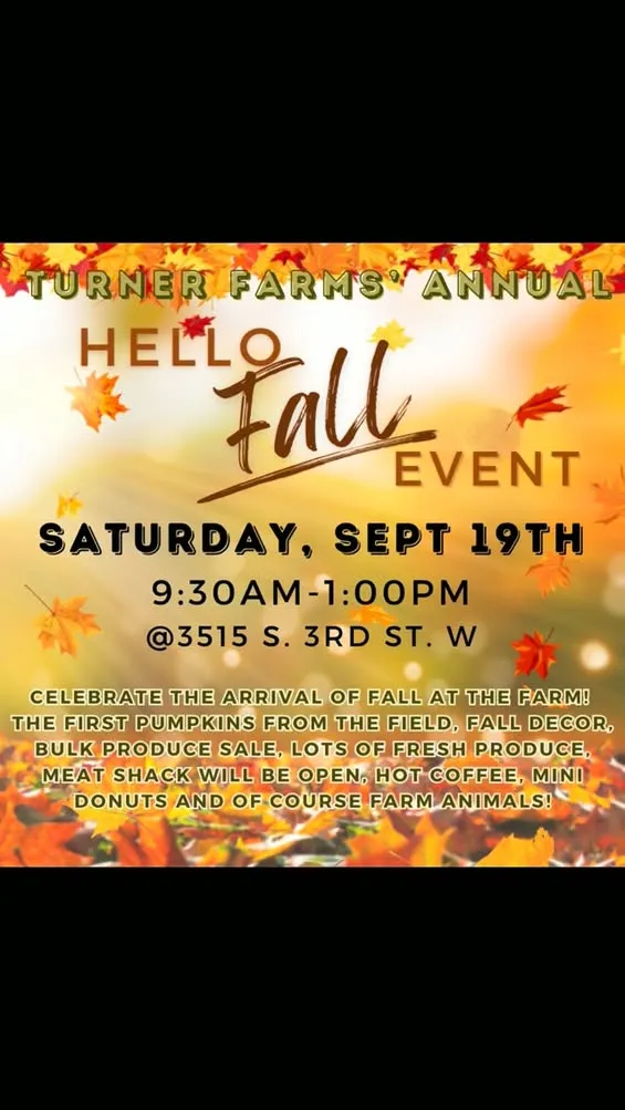 Hello Fall Event