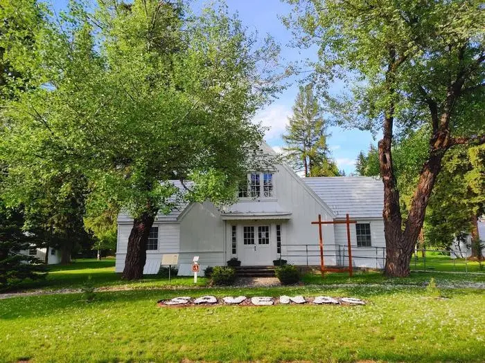 Photo of the West Cottage at Savenac historic area, Montana.