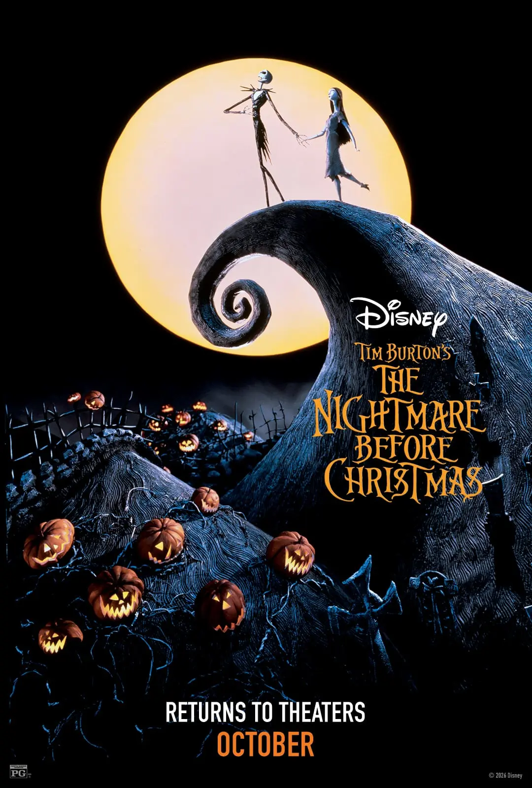 Poster for The Nightmare Before Christmas (RE26)