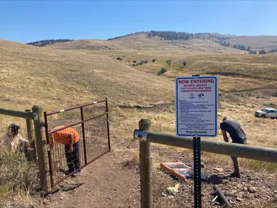 Photo from ci.missoula.mt.us Bluebird_Republic Svc Cons Easement Entrance