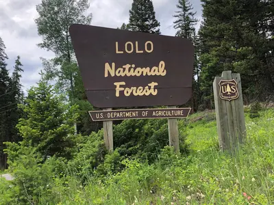 Photo from commons.wikimedia.org File:Welcome to the Lolo National Forest (48205722722).jpg