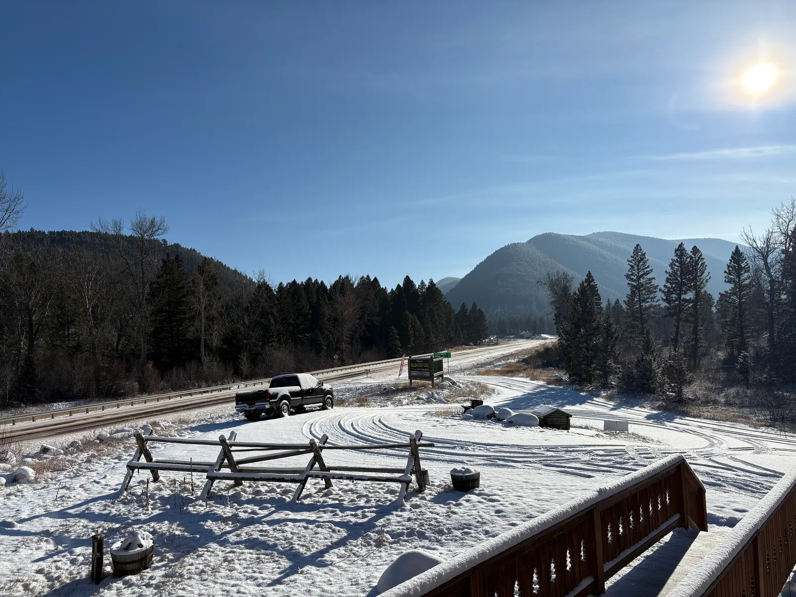Montana Winter Vacation Spot