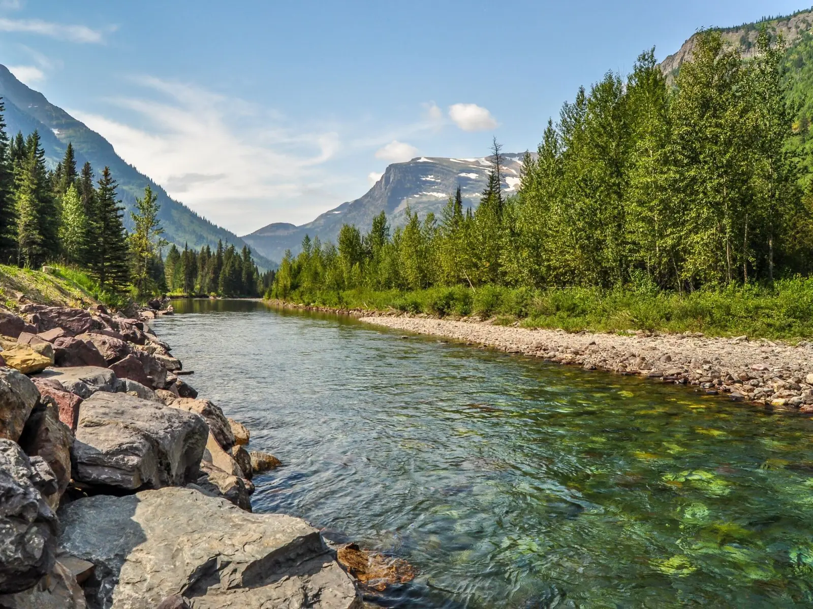 Photo of mountains in Montana.