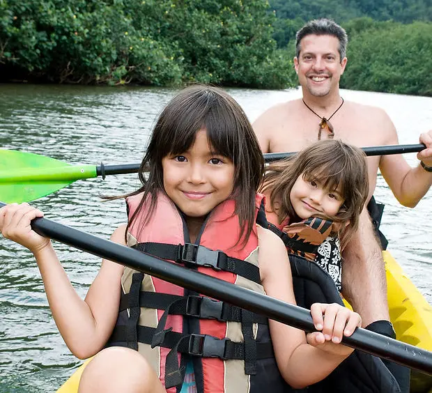 Family Kayaking
