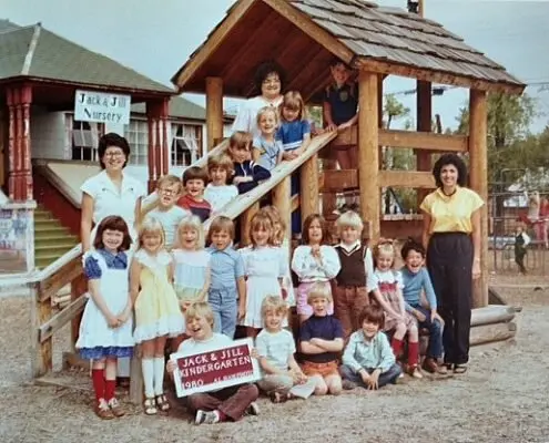 OUR FOUNDER, JANICE JOSEPH WATSON, FONDLY KNOWN AS “JAY” OR “J.J.,” OPENED JACK AND JILL NURSERY AND DAY CARE IN 1968 AFTER RETIRING AS AN ELEMENTARY SCHOOL TEACHER AT TARGET RANGE SCHOOL IN MISSOULA.
