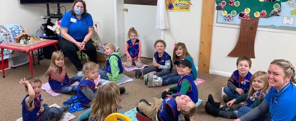 Kids Awana at Lolo Church in Montana