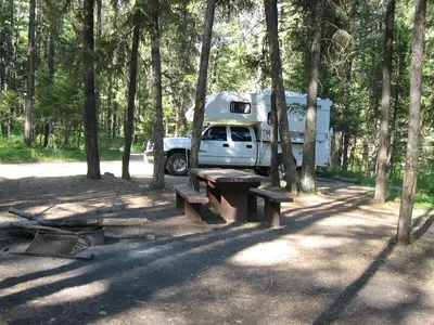Photo from wealwayswander.com Dalles Campground Yolo National Forest Montana
