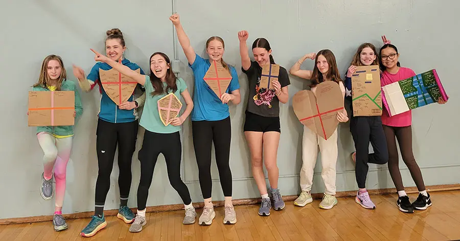 Artist line up and show off their art projects with Go Run Missoula program