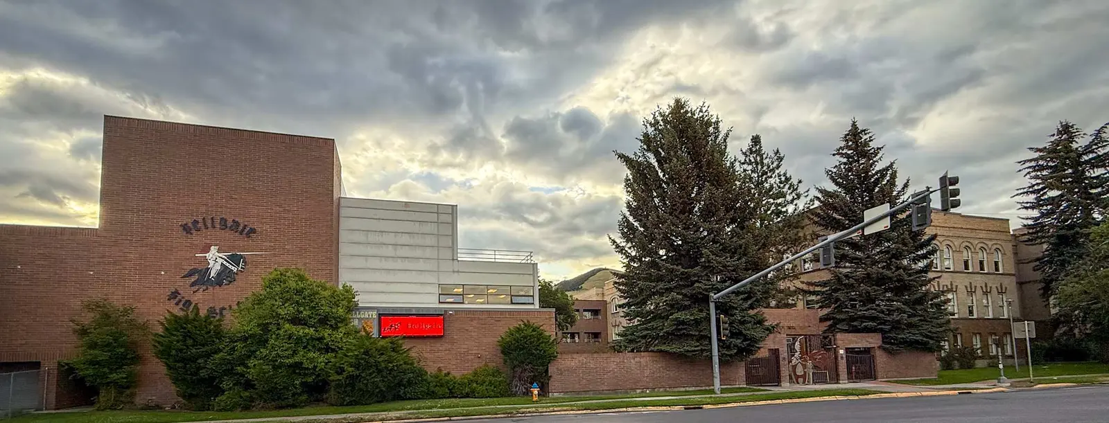 Hellgate HS from Higgins Ave