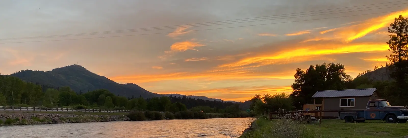 Bearmouth RV Park on the Clark Fork