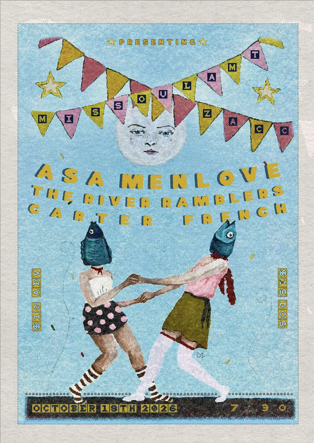 Asa Menlove w/ The River Ramblers & Carter French