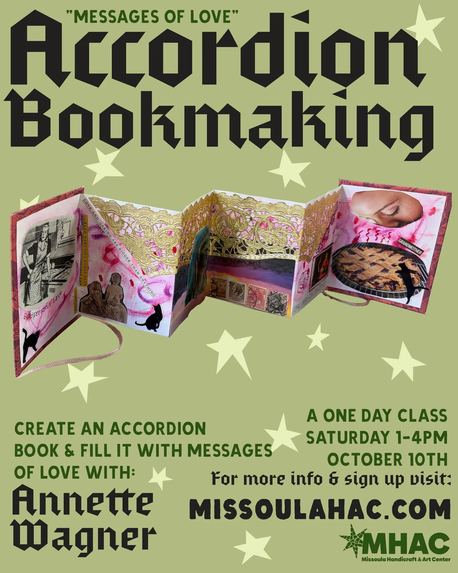 Messages of Love - Accordion Books: October 10