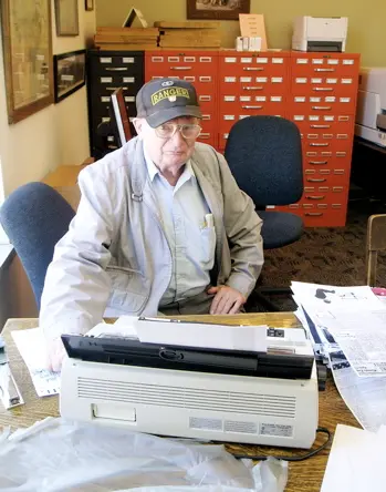 Jack Demmons at the Missoula Public Library.
