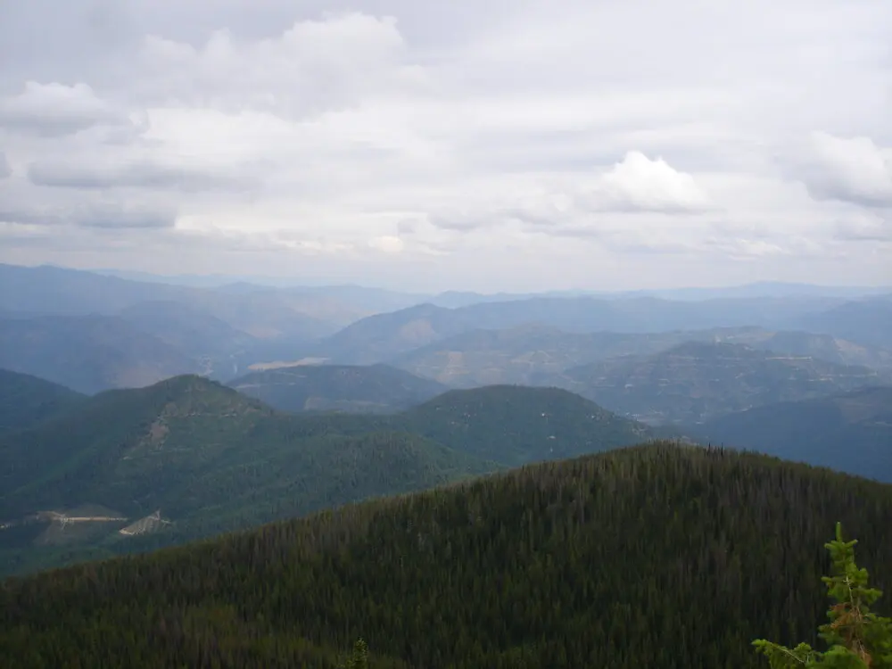 View East from St. Patrick Peak