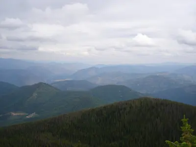 View East from St. Patrick Peak