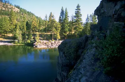 Red Rocks day use area on Blackfoot River
