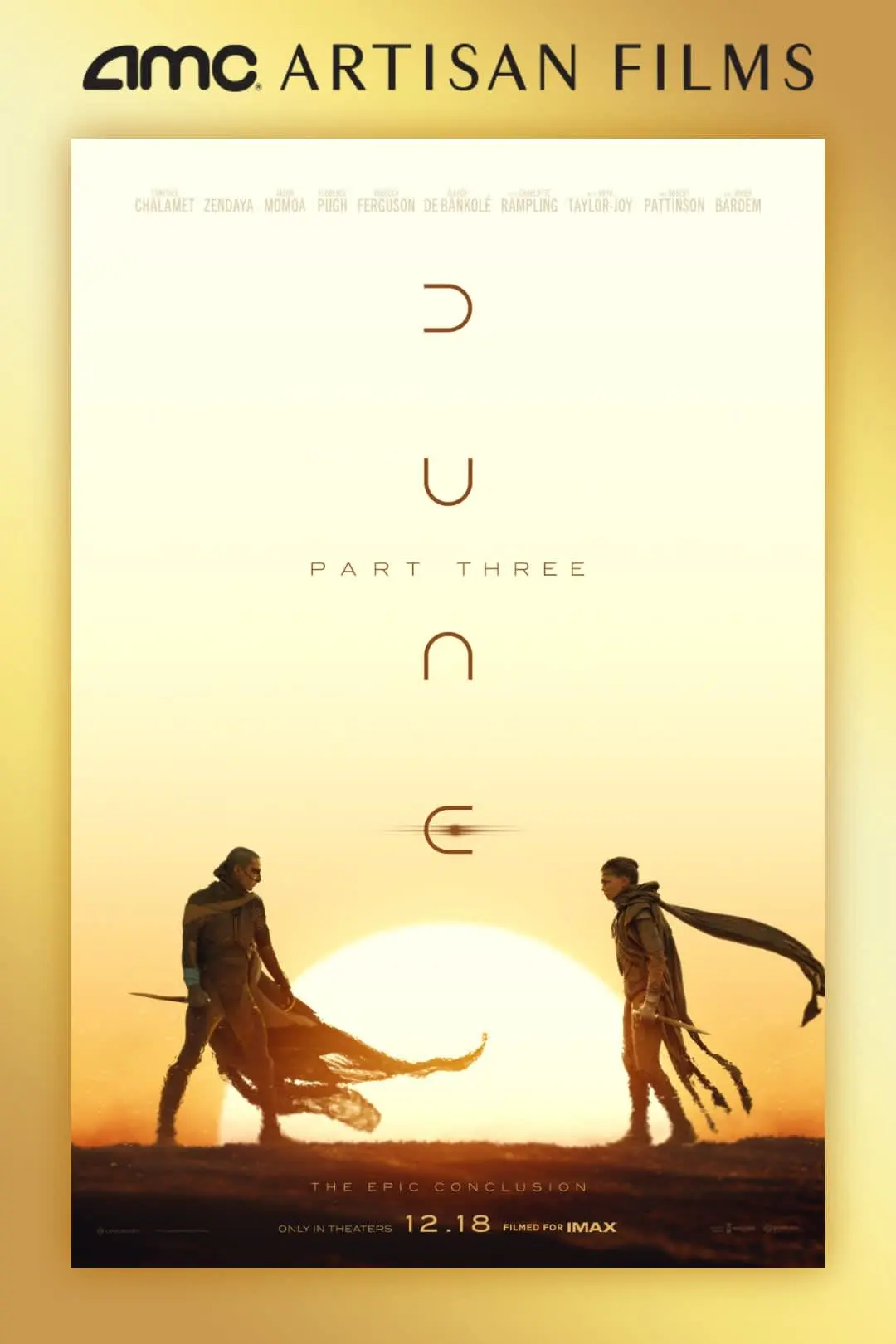 Poster for Dune: Part Three