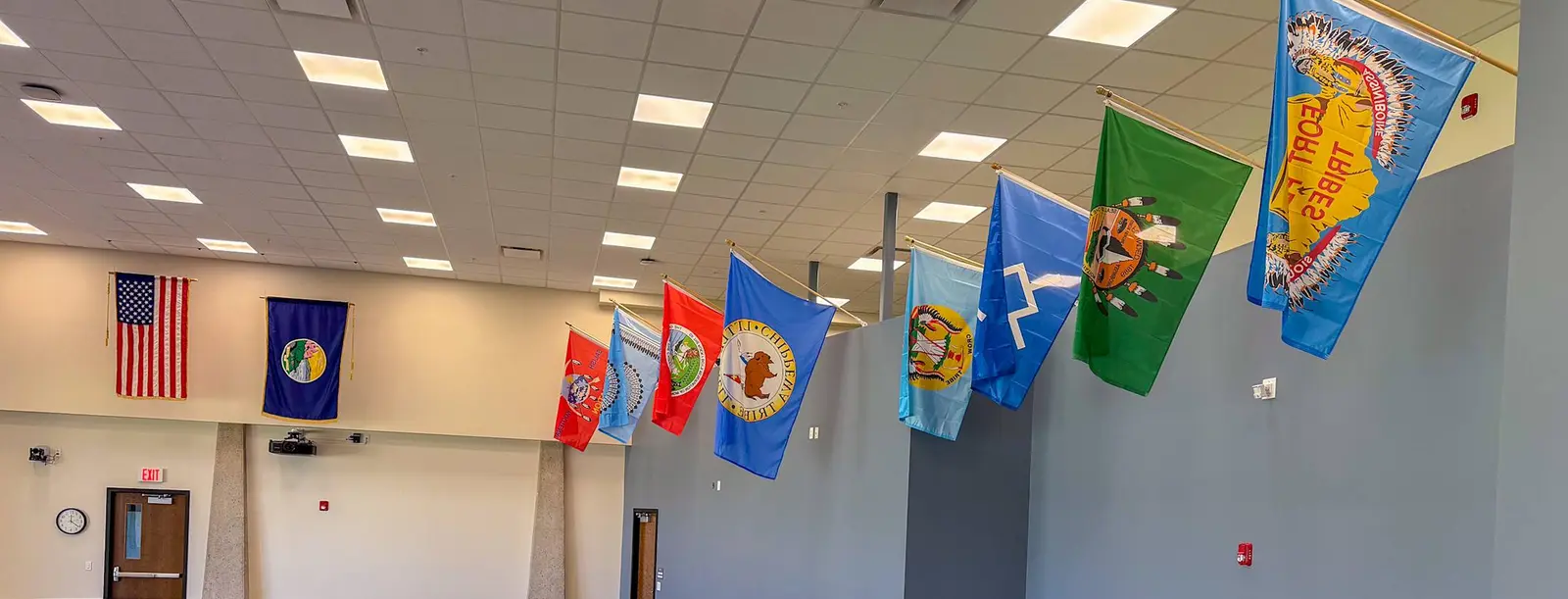 MCPS Boardroom Flags