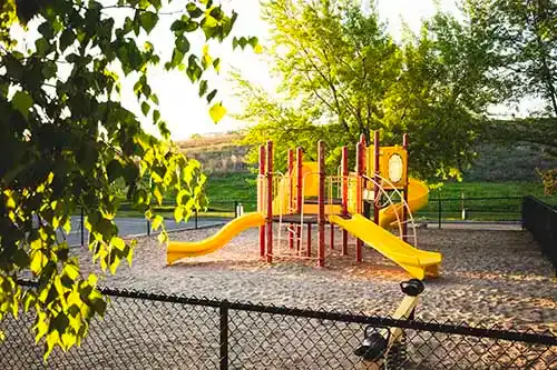 A picture of the children playground