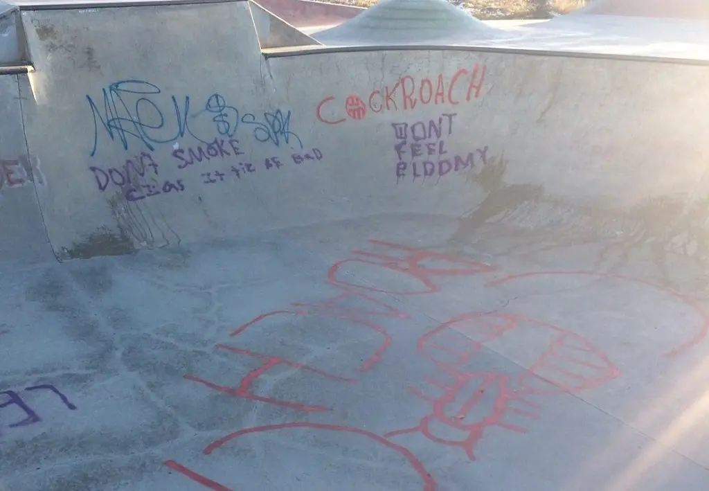 Mobash Skatepark Vandalsim