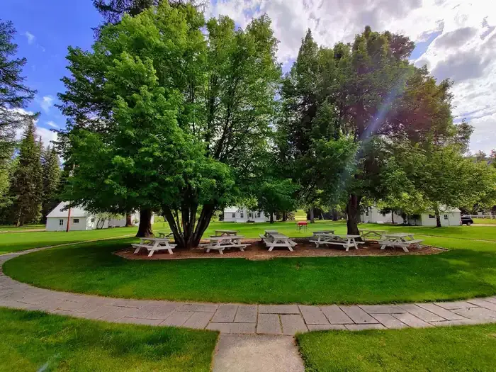 Picnic area.