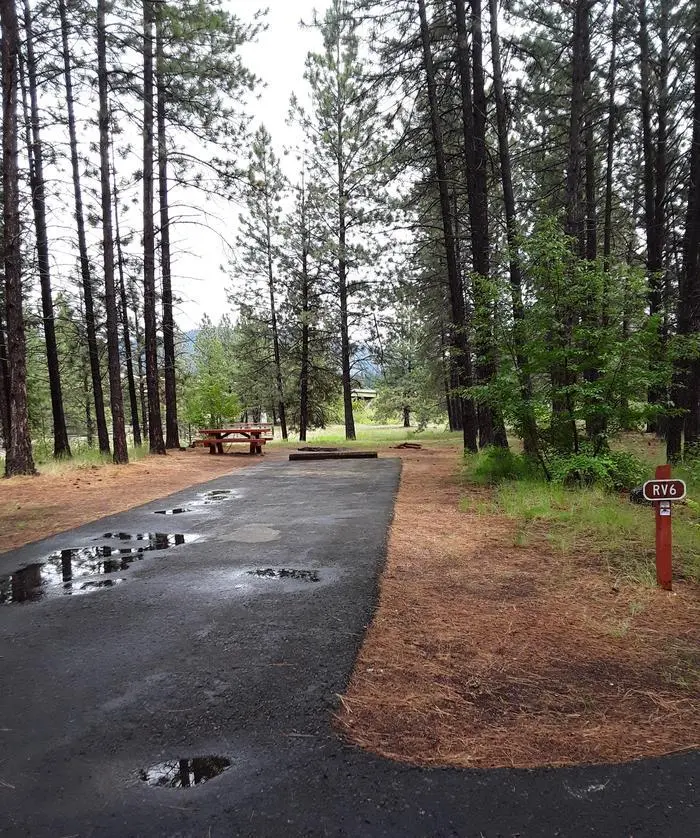 Image of the Sloway Campground, Montana.