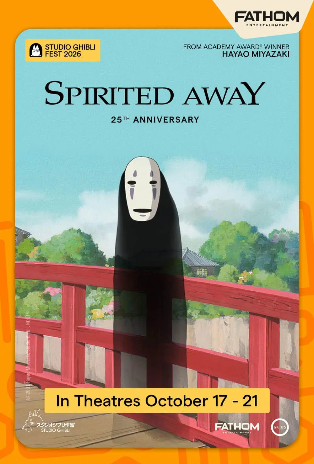 Poster for Spirited Away
