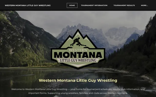 Screenshot of westernmontanalittleguywrestling.com