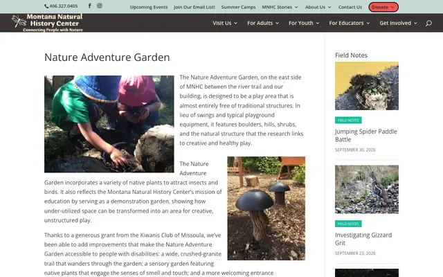Screenshot of montananaturalist.org