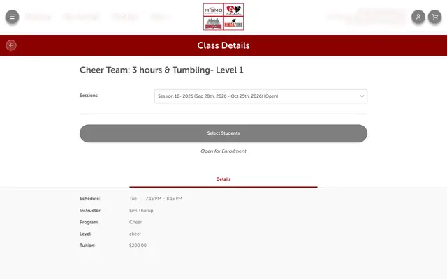 Screenshot of portal.iclasspro.com