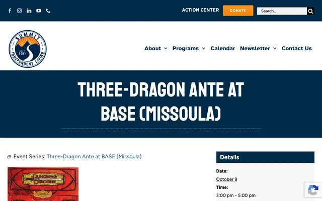 Screenshot of summitilc.org