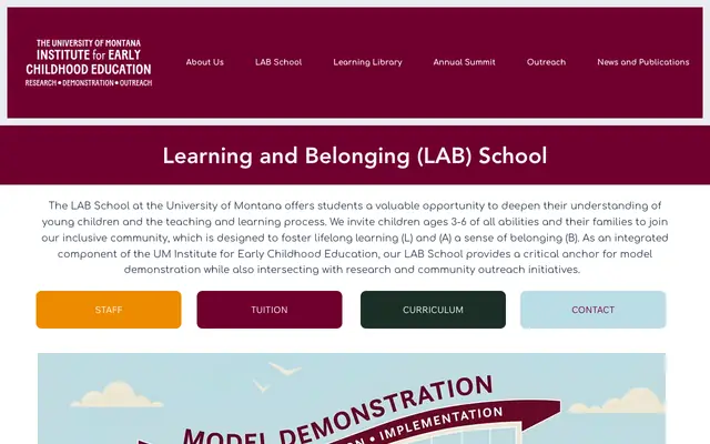 Screenshot of ecemontana.org