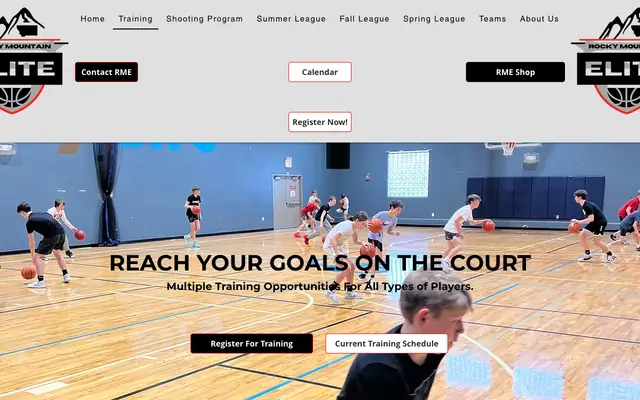 Screenshot of rockymountainelite.com