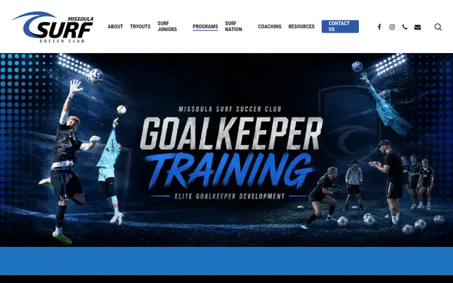 Screenshot of missoulasurf.com