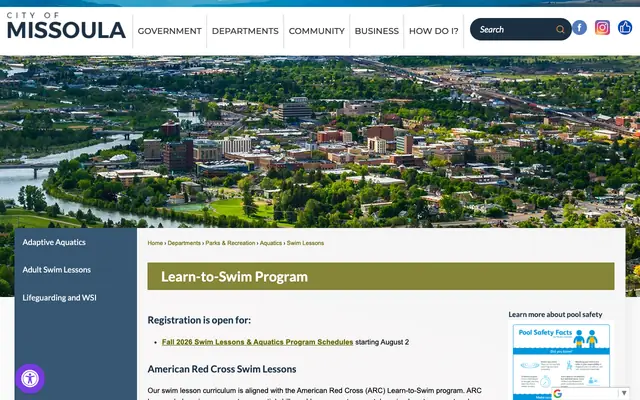 Screenshot of ci.missoula.mt.us