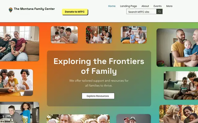 Screenshot of mtfamilycenter.org