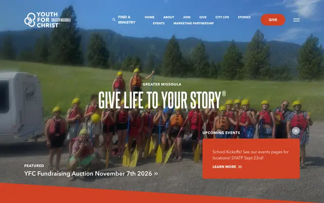 Screenshot of yfcmt.com