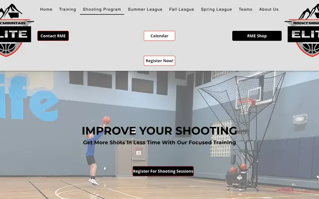 Screenshot of rockymountainelite.com