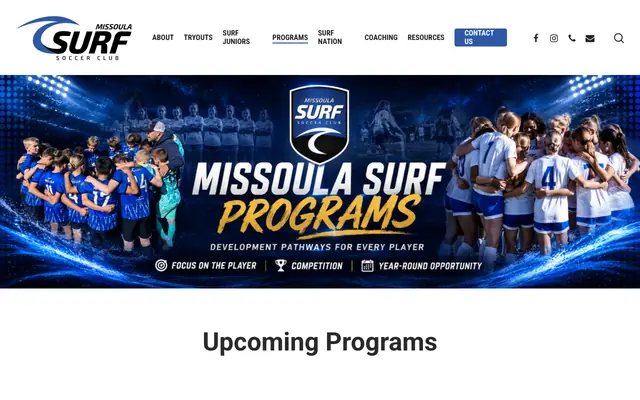 Screenshot of missoulasurf.com