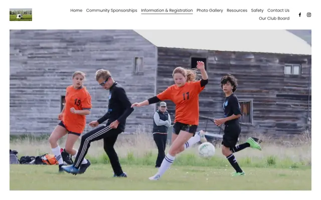 Screenshot of fcfrenchtown.com