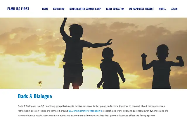 Screenshot of familiesfirstmt.org