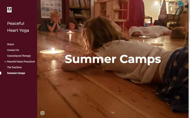 Screenshot of peacefulheartyogamissoula.com