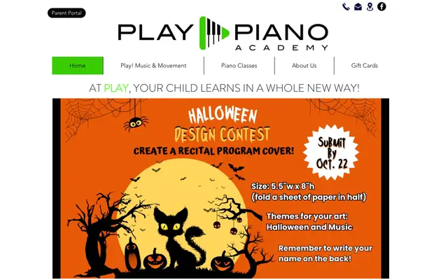 Screenshot of playpianomt.com