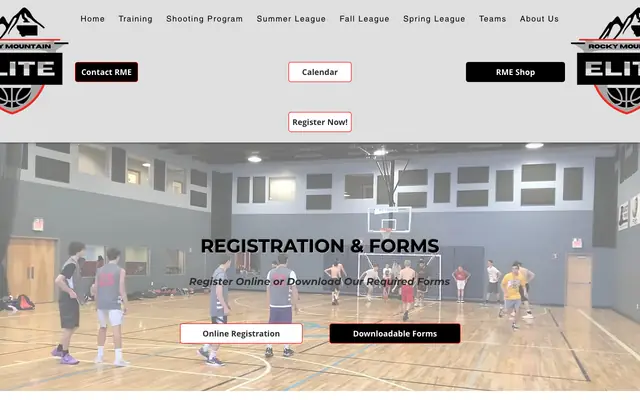 Screenshot of rockymountainelite.com