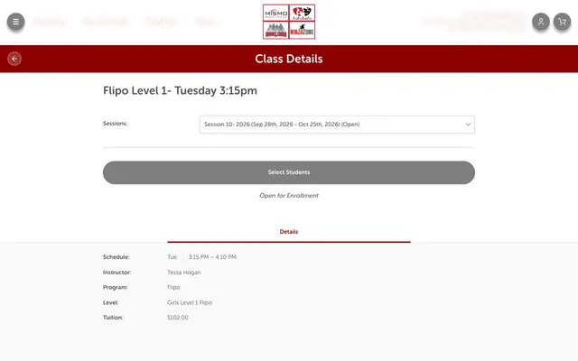 Screenshot of portal.iclasspro.com