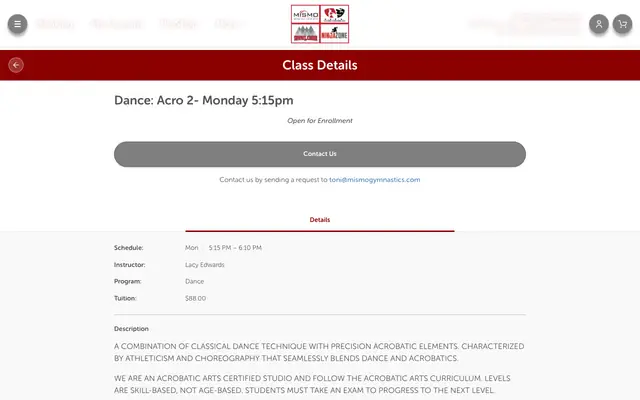 Screenshot of portal.iclasspro.com
