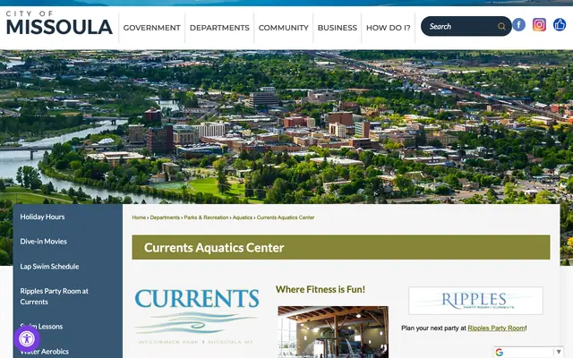 Screenshot of ci.missoula.mt.us