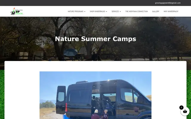 Screenshot of growingupgreenmissoula.com