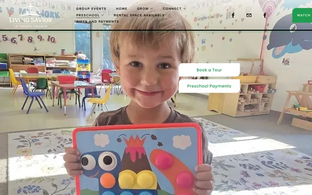 Screenshot of livingsaviormissoula.org