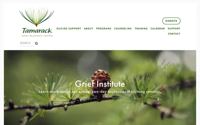 Screenshot of tamarackgrc.org